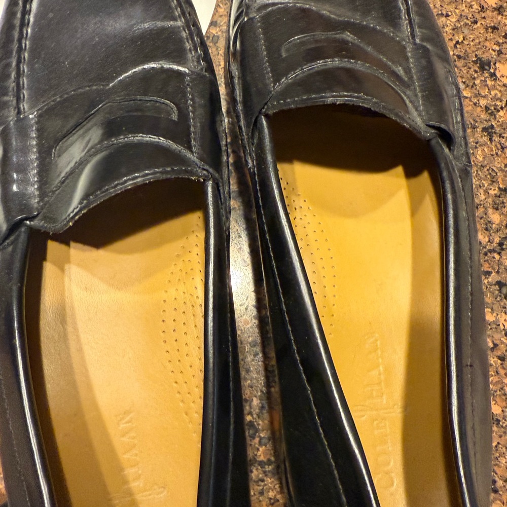 Cole Haan Black Leather Loafers
